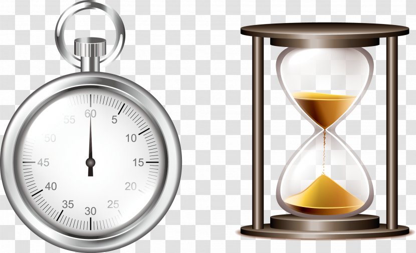 Hourglass - And Stopwatch Transparent PNG