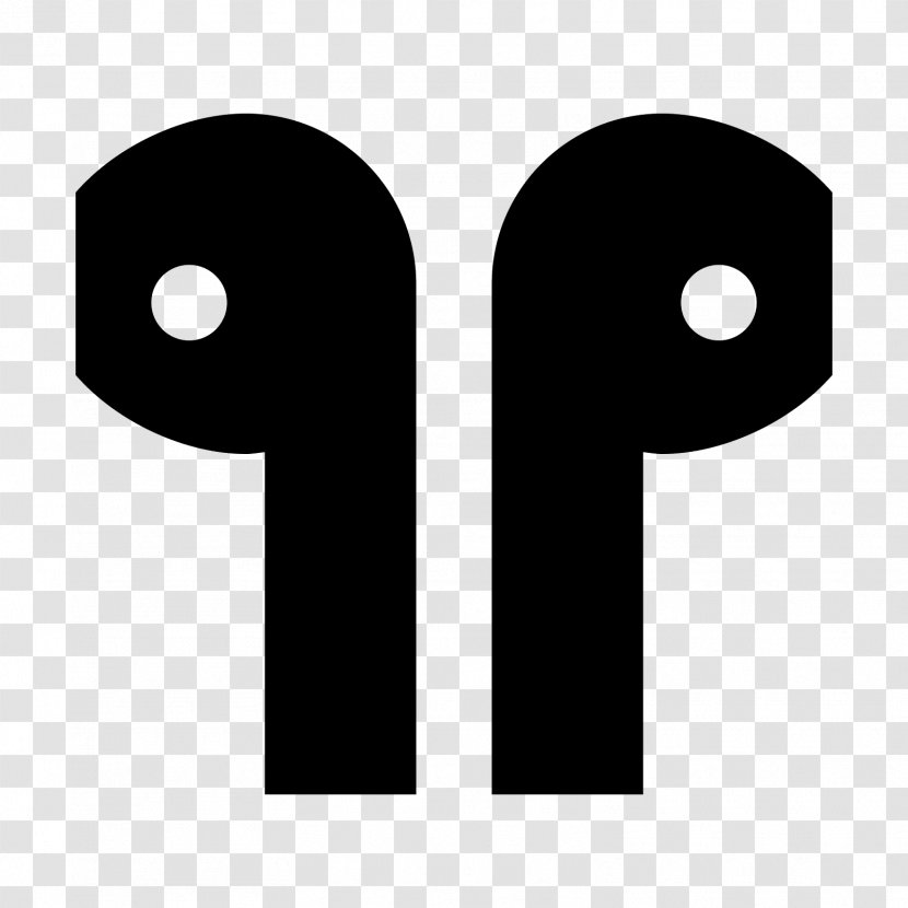 AirPods Font - Number - Headphones Transparent PNG