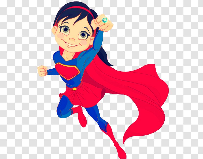 Superwoman Superman Clark Kent Kara Zor-El Cartoon - Super Women Transparent PNG