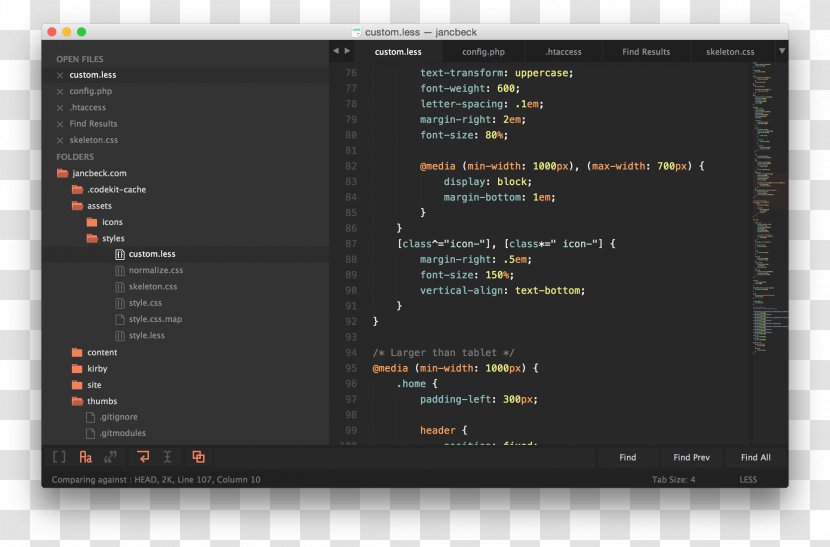 Computer Program Sublime Text Atom GitHub Plug-in - Multimedia - Icon Transparent PNG