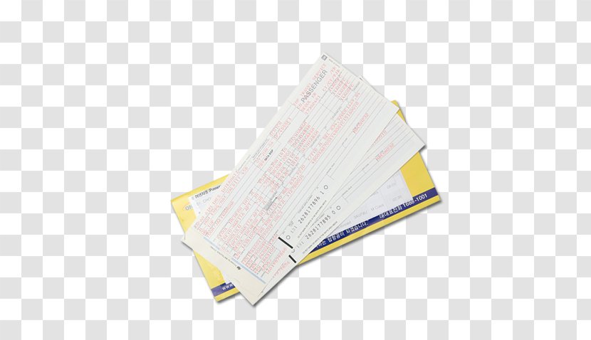 Paper Brand Yellow - Bill Transparent PNG
