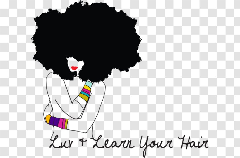 Afro-textured Hair Drawing Art - Fashion Illustration - Painting Transparent PNG
