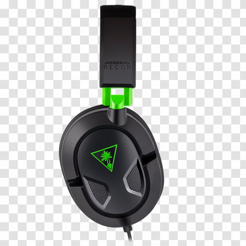 Xbox One Controller Turtle Beach Ear Force Recon 50 Headset Corporation Microphone - Headphones - Wireless Removable Mic Transparent PNG