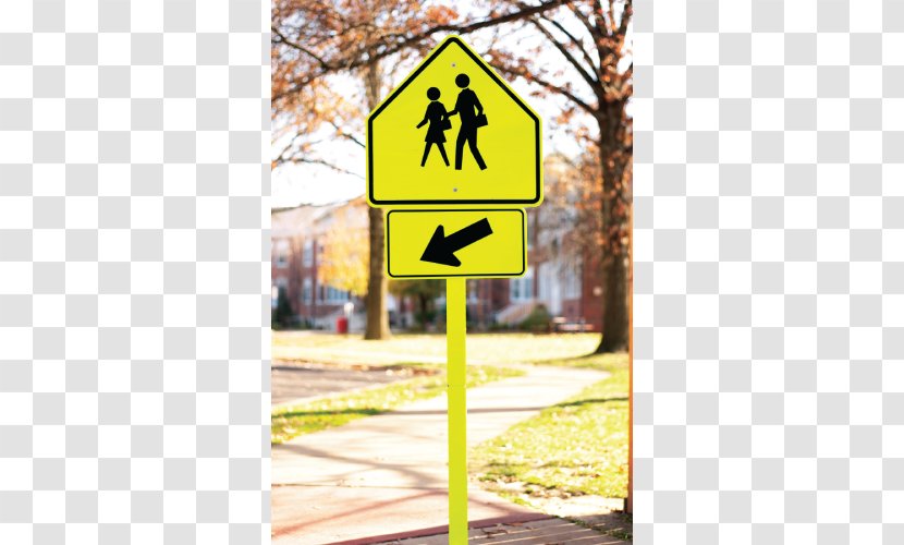 Traffic Sign Street Name Pedestrian Crossing School Zone Transparent PNG