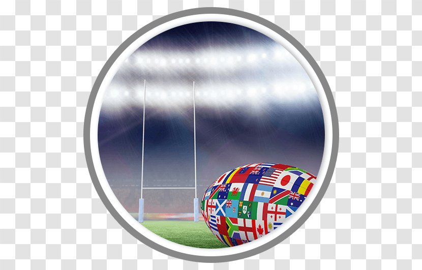Rugby Football Cardboard Cut-Outs CIRCLE Transparent PNG