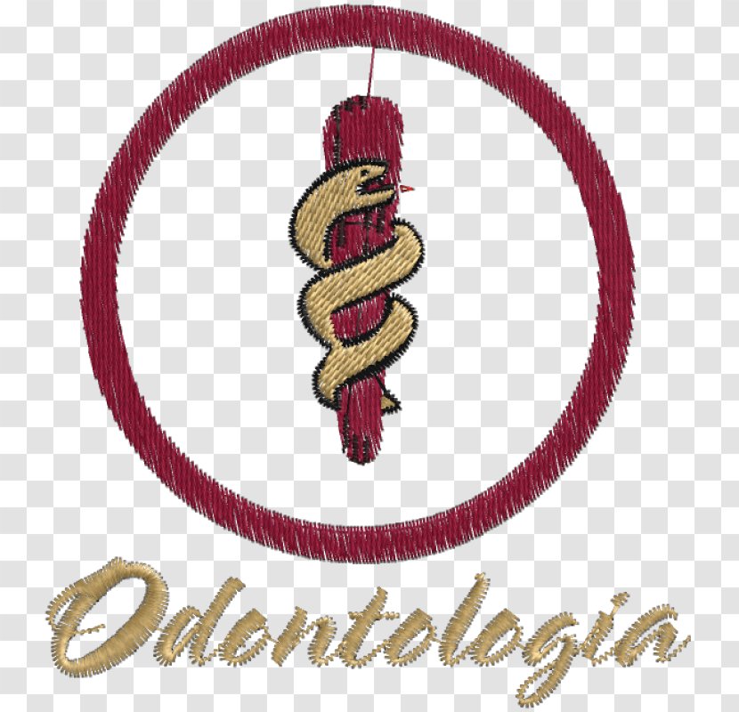 Dentistry Medicine Symbol Logo Embroidery Transparent PNG