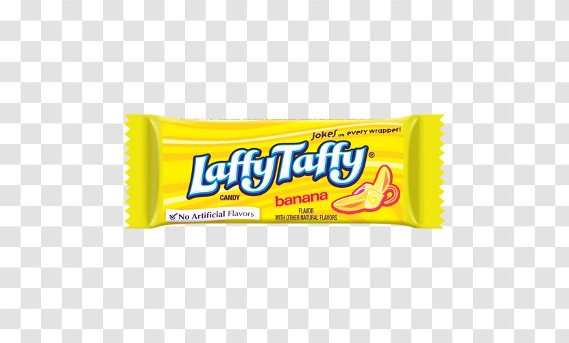 Laffy Taffy Banana Flavor Candy - Brand Transparent PNG