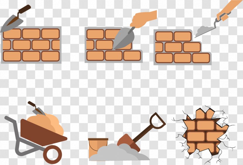 Euclidean Vector Wall Brick - Material - Sand Site Transparent PNG