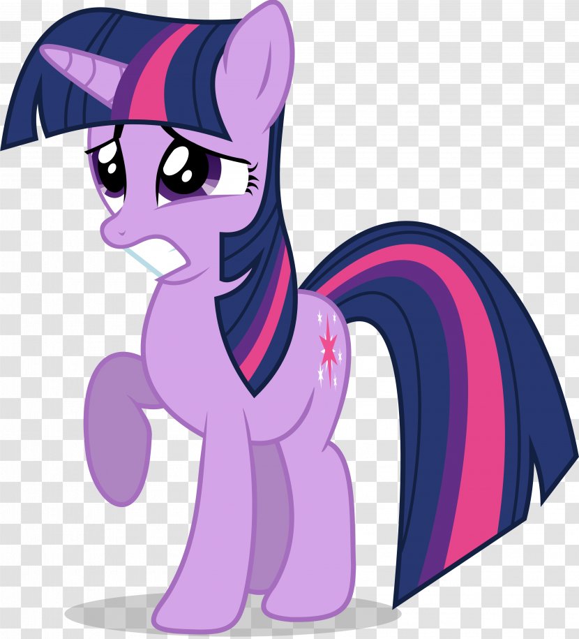Pony Twilight Sparkle Rarity Rainbow Dash Princess Celestia - Purple - Youtube Transparent PNG