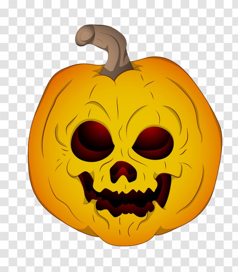 Jack-o'-lantern Clip Art Pumpkin Illustration Vector Graphics - Lantern - Kabocha Transparent PNG