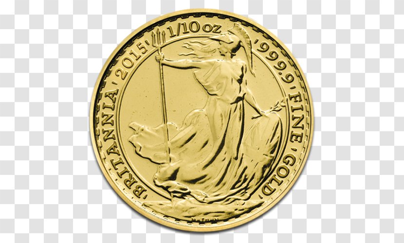 Royal Mint Britannia Bullion Coin Gold - Feinunze Transparent PNG