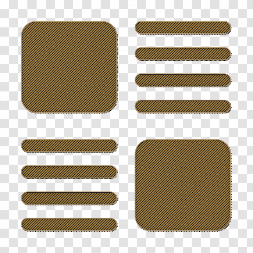 Wireframe Icon Ui Icon Transparent PNG