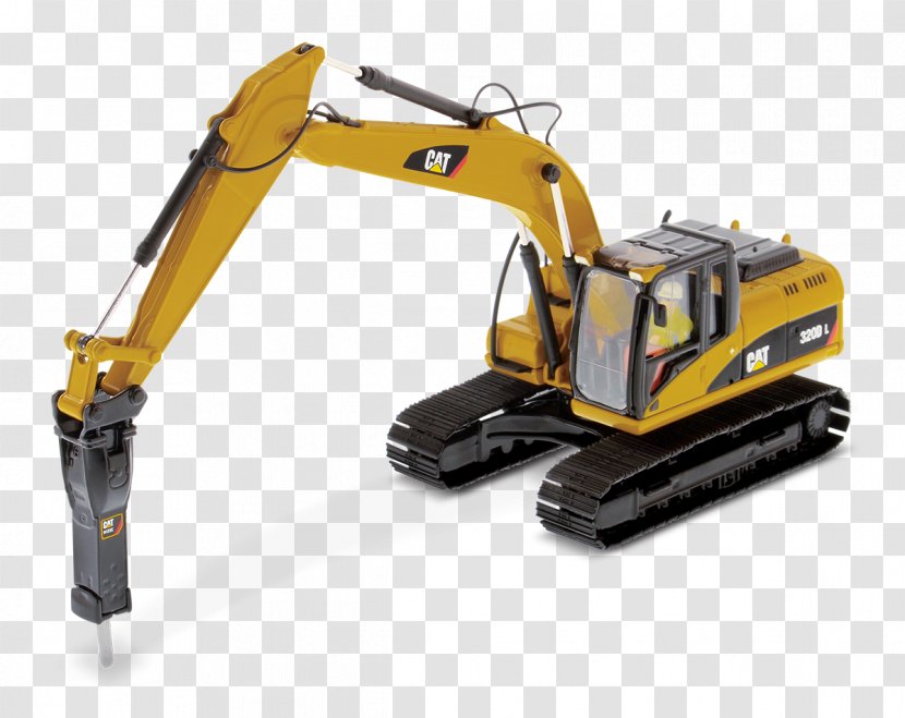 Caterpillar Inc. Die-cast Toy Excavator Loader Bulldozer - Scraper Transparent PNG