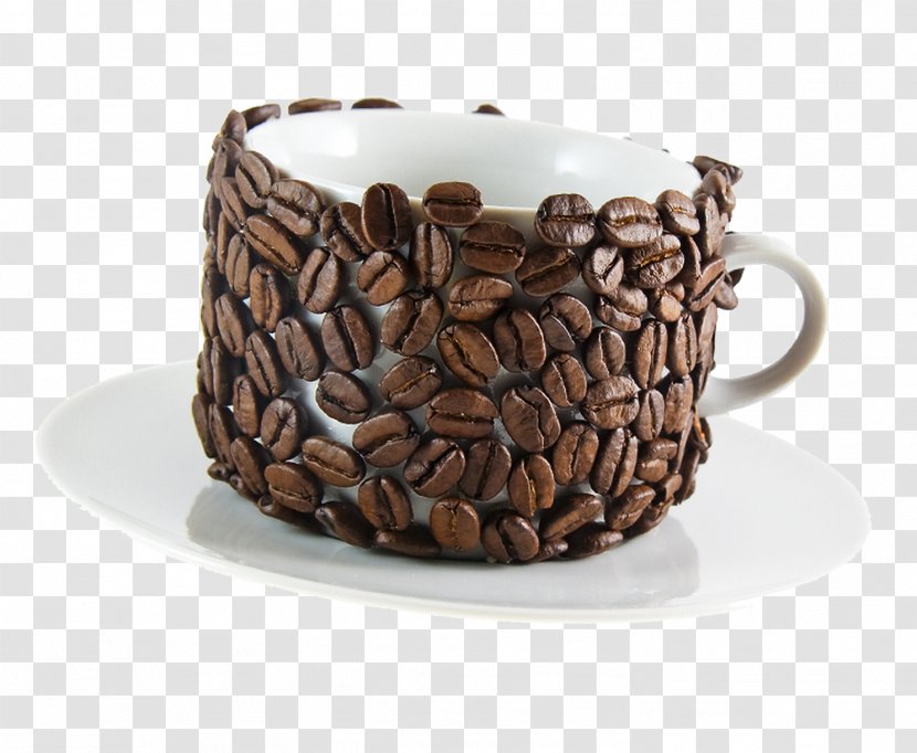 Coffee Latte Cafe Chocolate Milk Roasted Grain Drink - Mug Transparent PNG