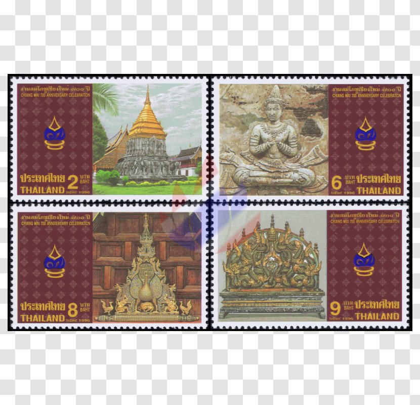 Place Mats Postage Stamps Rectangle Flooring Mail - Placemat - Chiang Mai Transparent PNG
