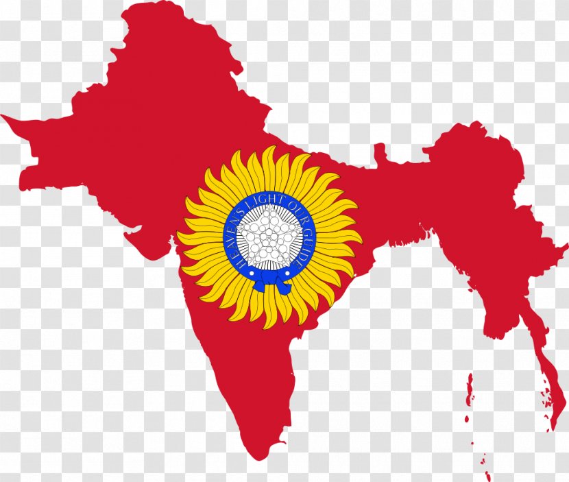 British Raj Company Rule In India Empire Indian Independence Movement - Subcontinent - Flag Transparent PNG