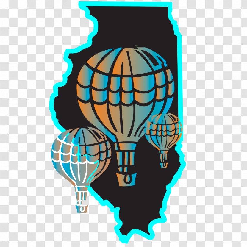Hot Air Balloon Turquoise Clip Art Transparent PNG