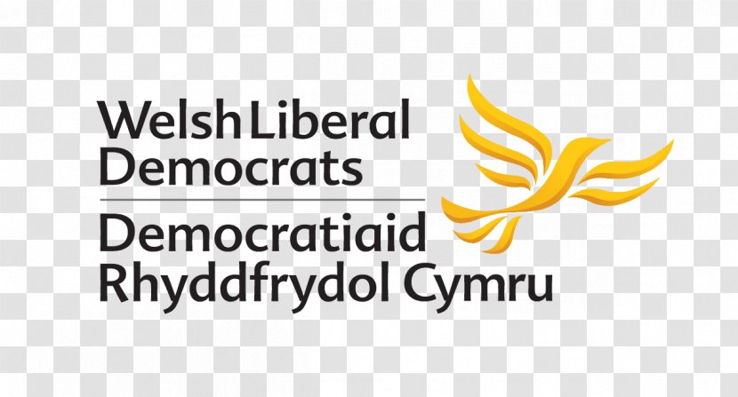 Logo Brand Line Liberal Democrats Font - Yellow Transparent PNG