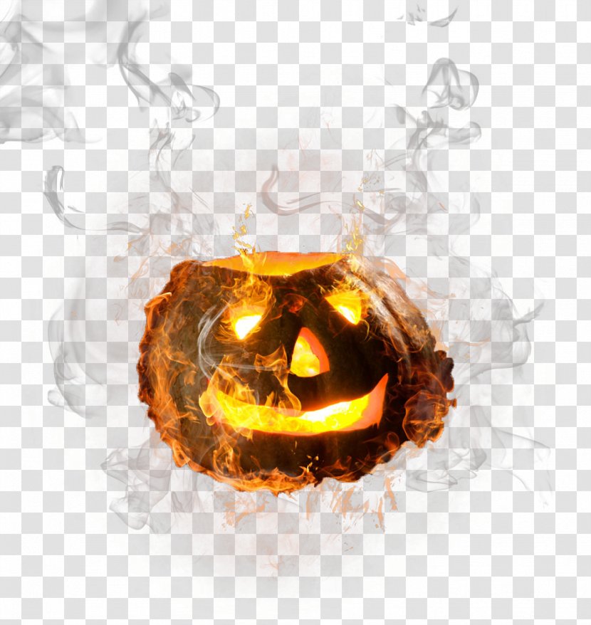 Pumpkin Halloween - Orange - Lantern Transparent PNG