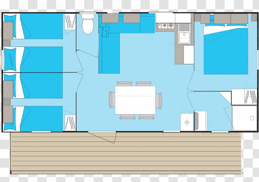 Campsite Mobile Home Accommodation Room - Diagram - Tourist Season Transparent PNG