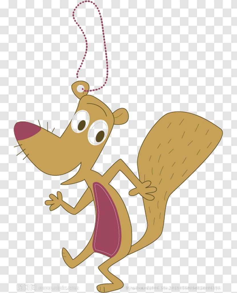 Cartoon Animation - Hand-painted Mouse Transparent PNG