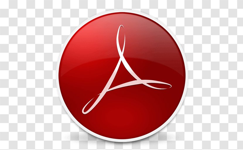 Adobe Reader Acrobat PDF Computer Software Systems - Red Transparent PNG