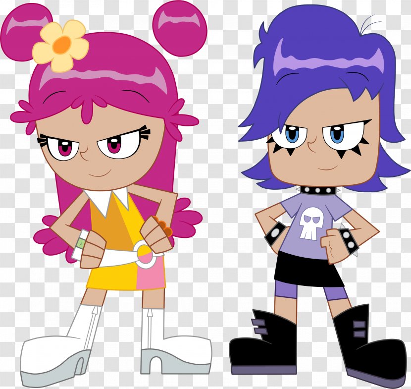 Hi Puffy AmiYumi Animated Film - Artwork Transparent PNG