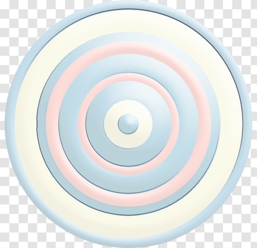 White Circle - Symbol Plate Transparent PNG