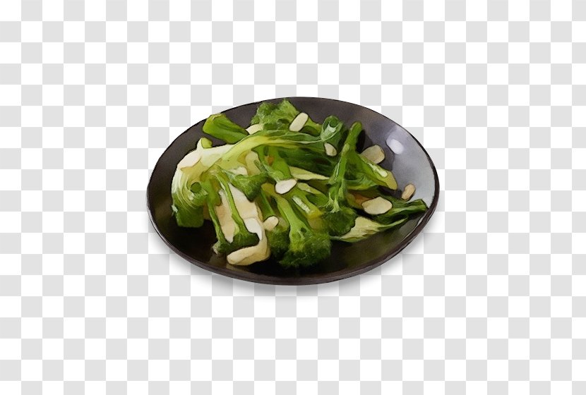 Food Vegetable Ingredient Dish Cuisine - Vegetarian - Namul Leaf Transparent PNG