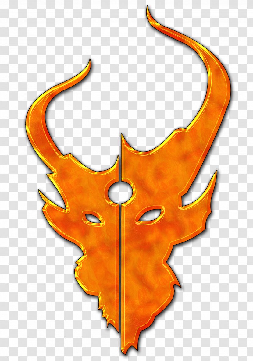 Logo Demon Hunter - Orange Transparent PNG