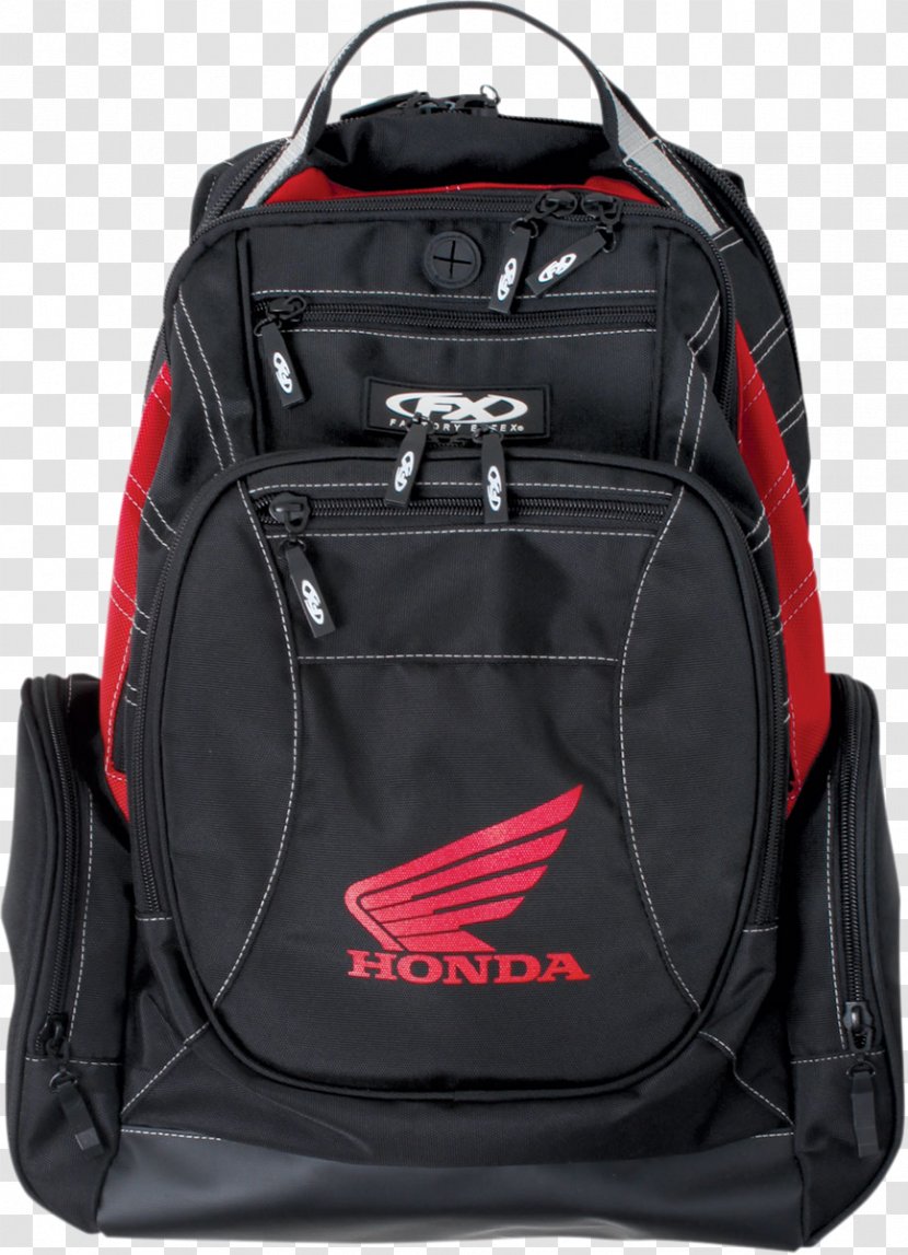 Honda Backpack Motorcycle Car Bag - Luggage Bags Transparent PNG