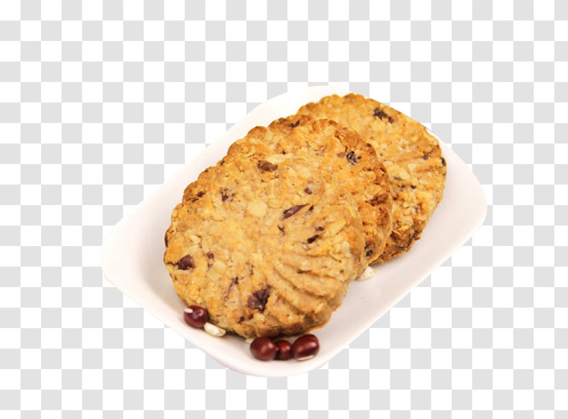 Oatmeal Raisin Cookies Chocolate Chip Cookie Crisp Biscuit - Cracker - Biscuits Material Transparent PNG