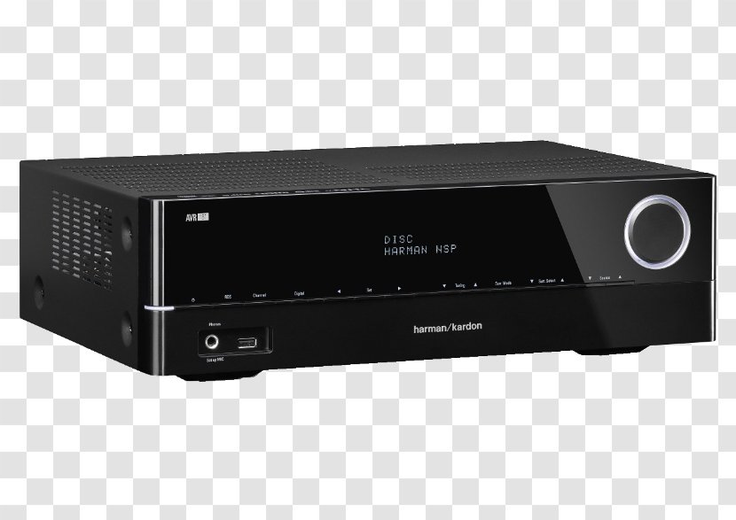 AV Receiver Harman Kardon AVR 151S 5.1 Surround Sound Radio - Stereo Amplifier Transparent PNG