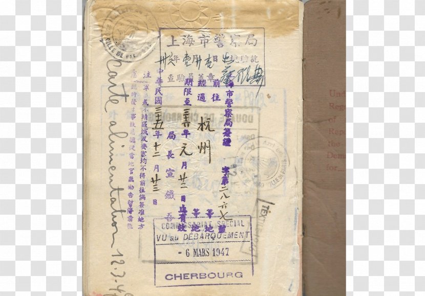 United States Passport Second World War Laissez-passer French Transparent PNG