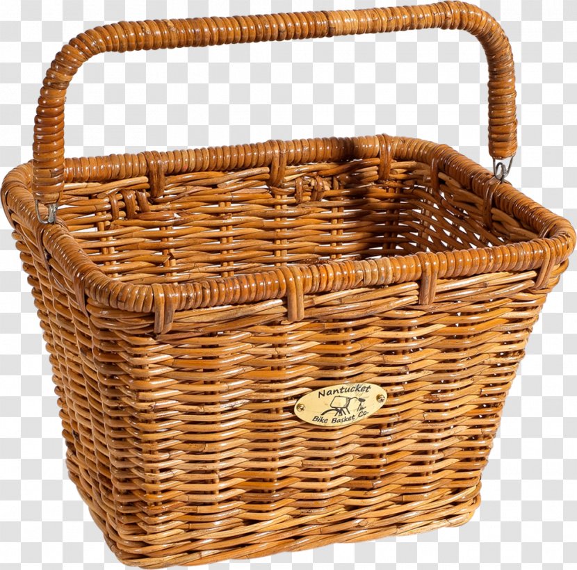 Nantucket Bicycle Baskets Wicker - Pashley Cycles Transparent PNG