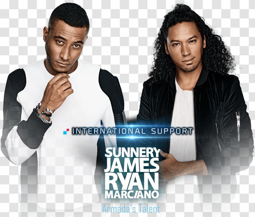 Sunnery James & Ryan Marciano Quintino Disc Jockey Musician - Nicky Romero - Armin Van Buuren Transparent PNG