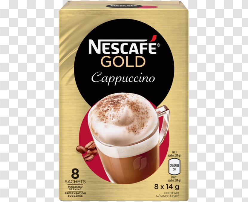Cappuccino Instant Coffee Cafe Milk - Ristretto Transparent PNG