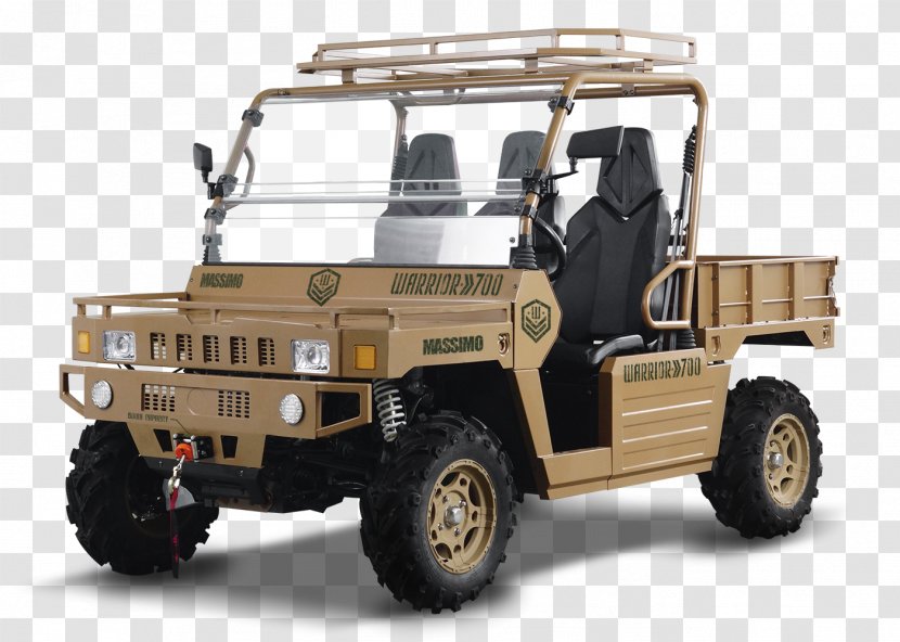 Car Side By Motorcycle All-terrain Vehicle Utility - Jeep - Mini Militia Transparent PNG