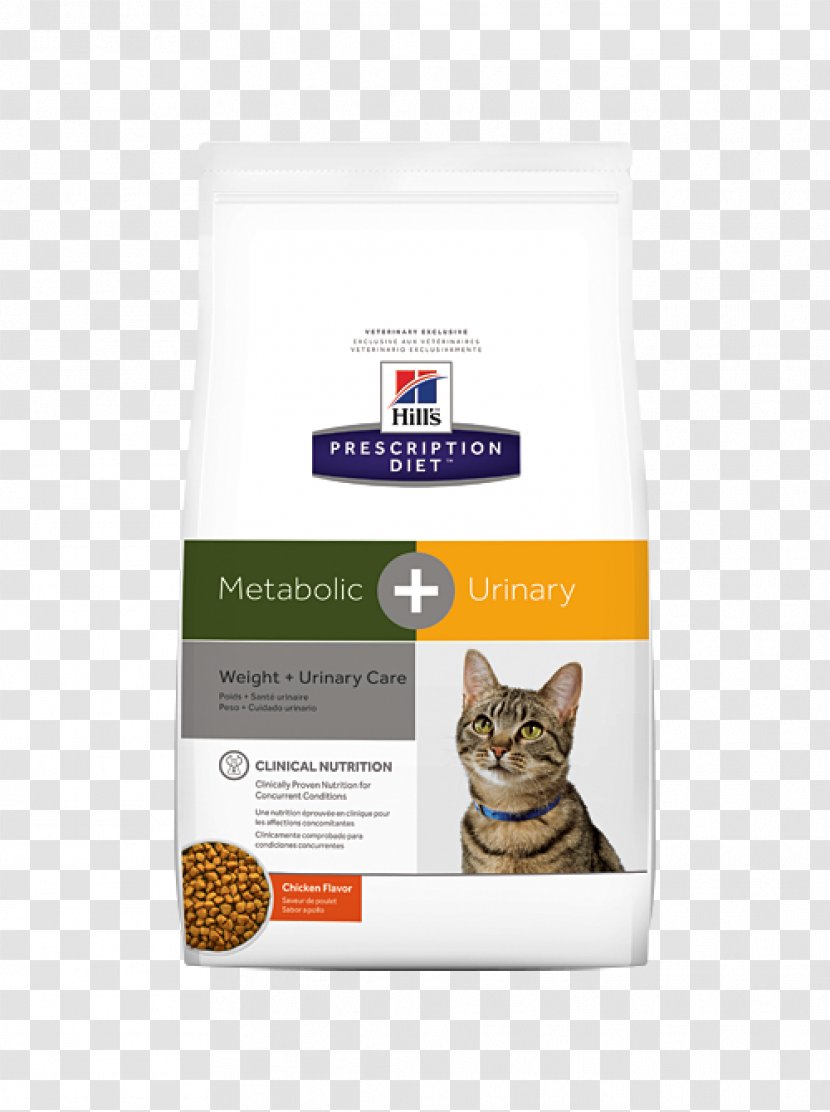 Cat Food Prescription Diet C/d Urinary Care Dry Veterinarian - Metabolic Feline Transparent PNG
