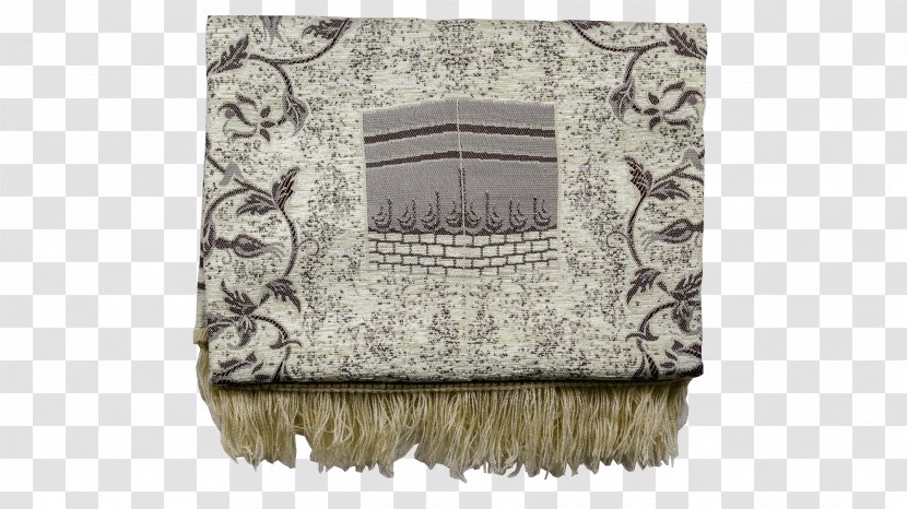 Mecca Prayer Rug Textile White Pattern - Color - Mekka Transparent PNG