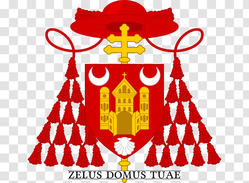 Cardinal Coat Of Arms Galero Catholicism Papal Coats - Artwork - Harvey England Transparent PNG