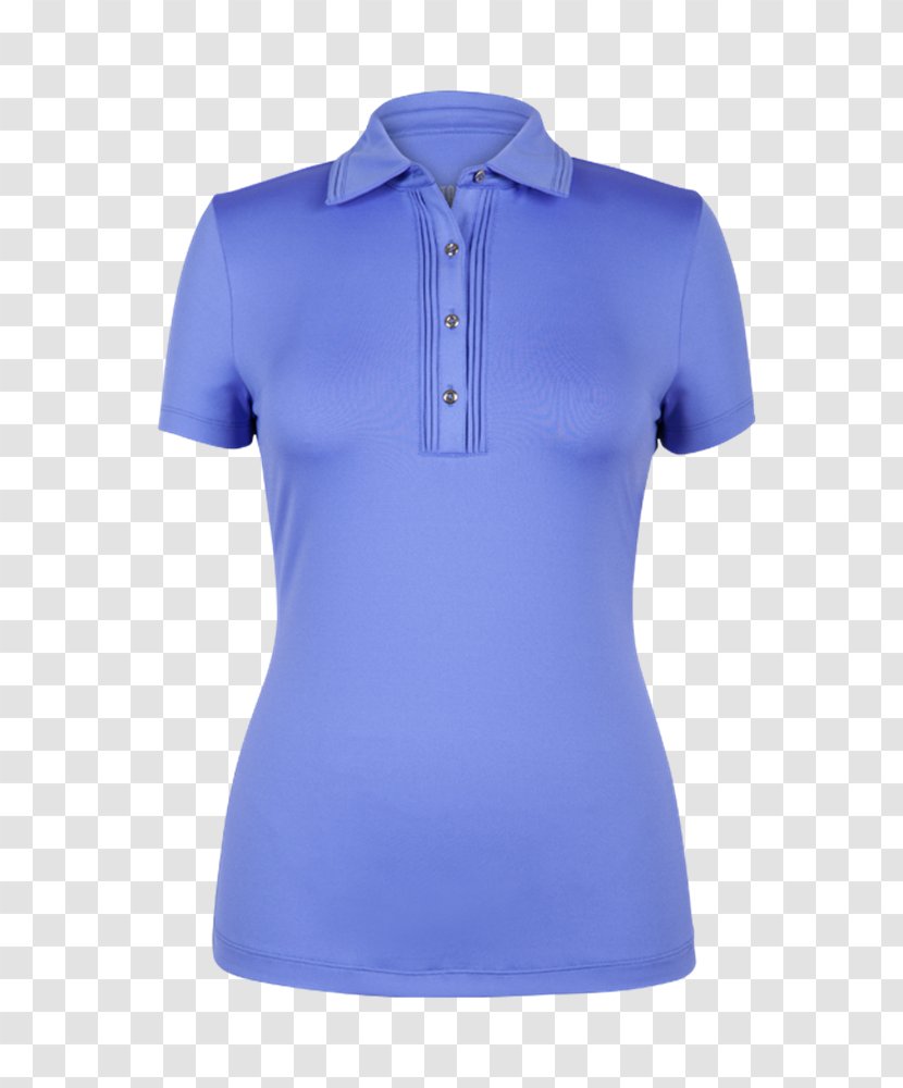 Polo Shirt Collar Tennis Sleeve Shoulder - Neck - Ocean Breeze Transparent PNG