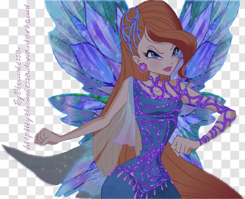Bloom Fairy Art Drawing - Frame - World Of Winx Transparent PNG