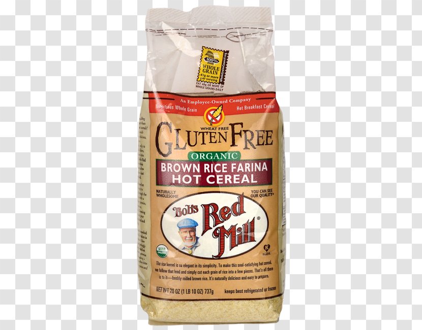 Breakfast Cereal Muesli Grits Bob's Red Mill - Food - Brown Rice Transparent PNG