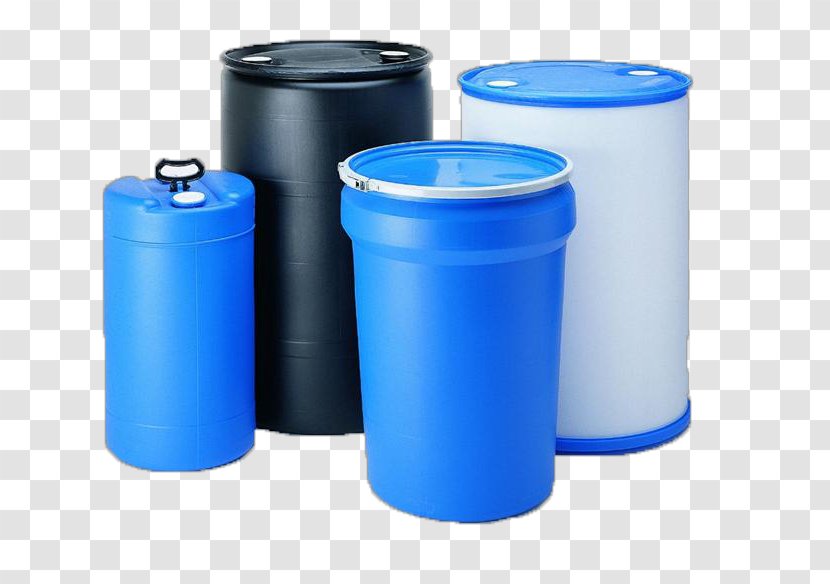 Drum Plastic Barrel Water Tank Polyethylene Transparent PNG