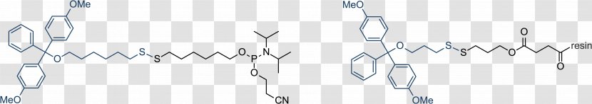 Thiol Oligonucleotide Phosphoramidite Disulfide Chemical Synthesis - Cartoon - Heart Transparent PNG