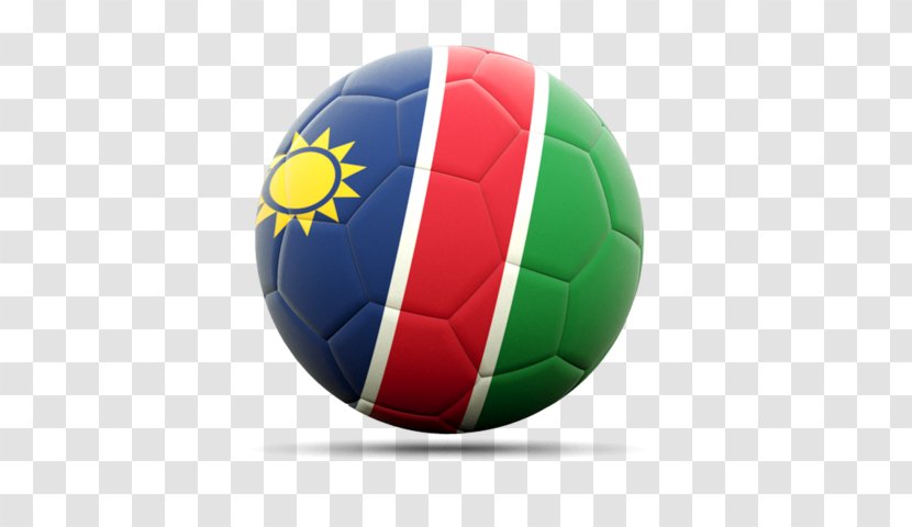 Football Flag Of Namibia - Flags Transparent PNG