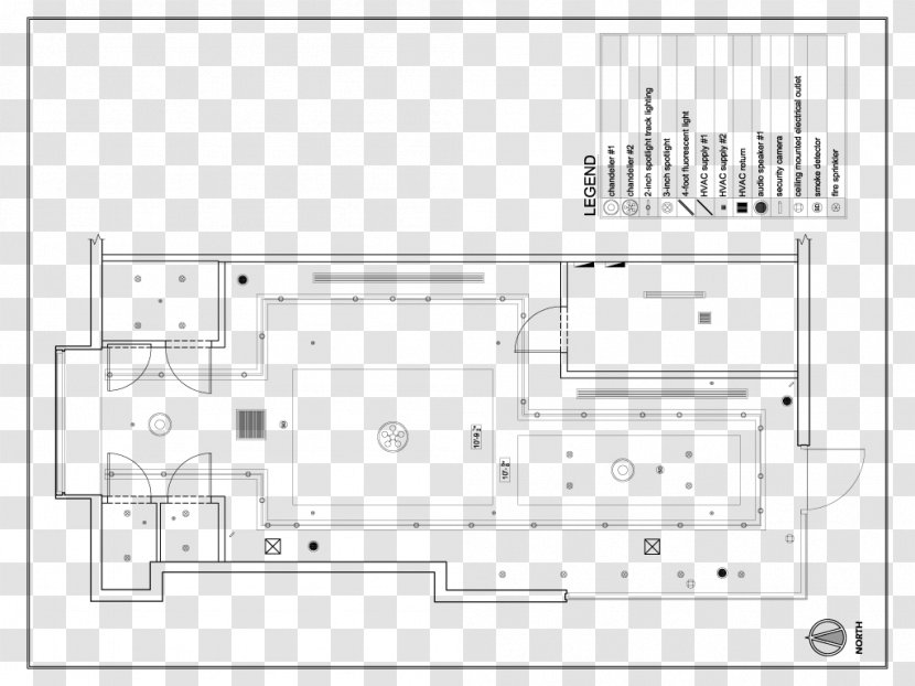 Ceiling Plan Retail - Legend Transparent PNG