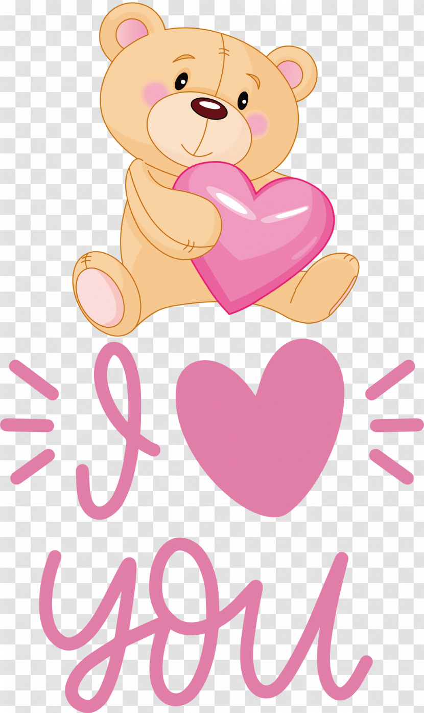 I Love You Valentines Day Transparent PNG