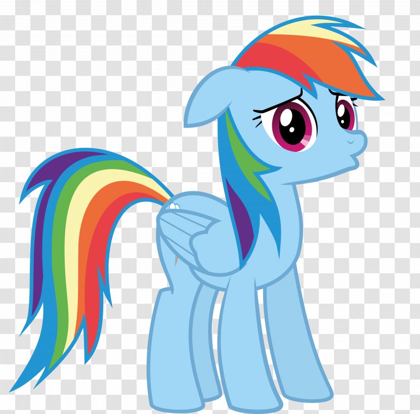 Rainbow Dash My Little Pony: Friendship Is Magic Fandom - Mammal Transparent PNG